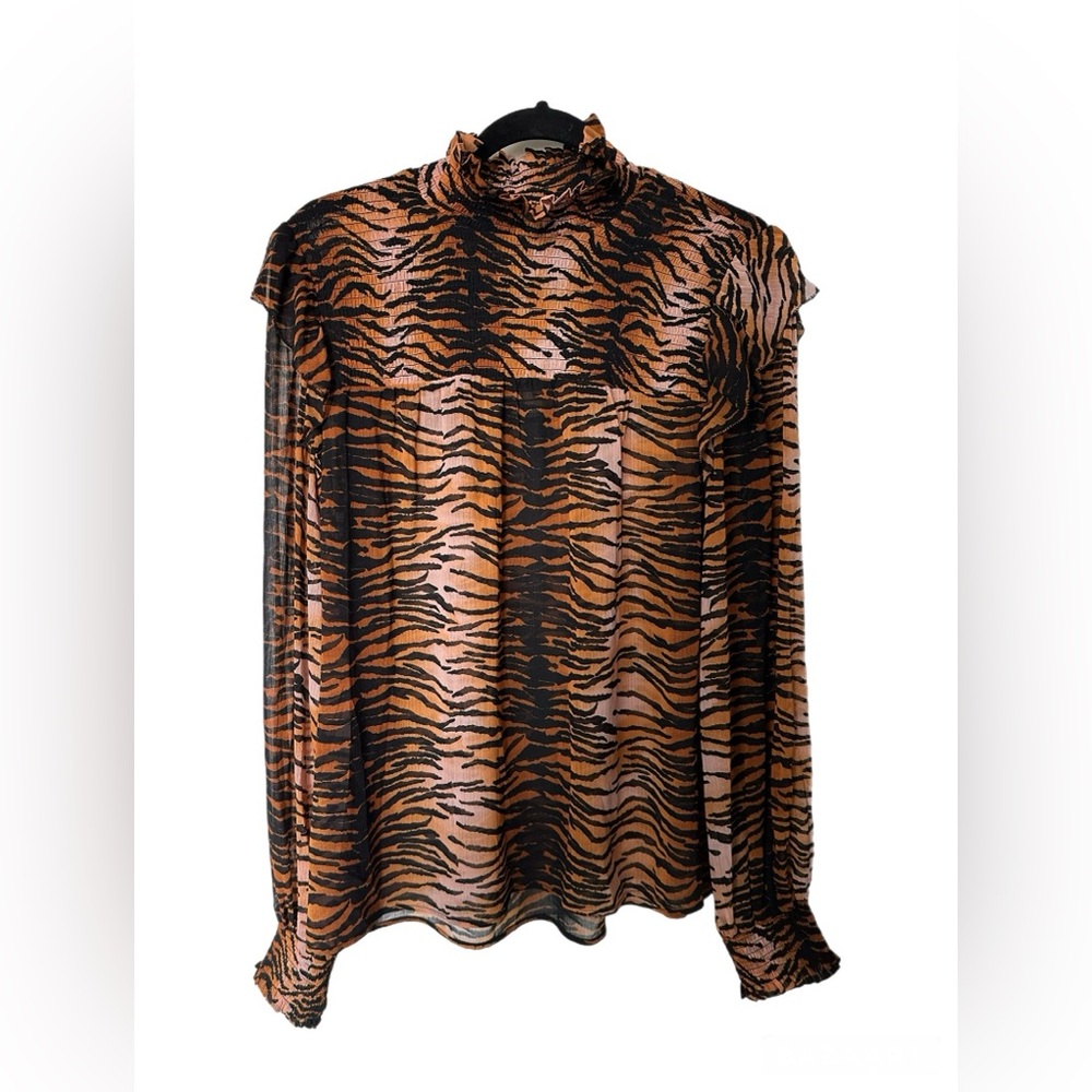 MAISON CINQCENT  Tiger Print Blouse 🐯